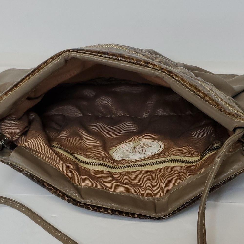 Vintage Hala Leather Clutch Shoulder Bag - Picture 5 of 8